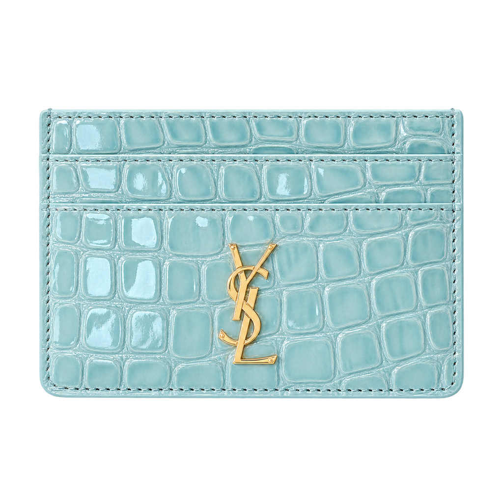 Card-Holder YSL SkyBlue