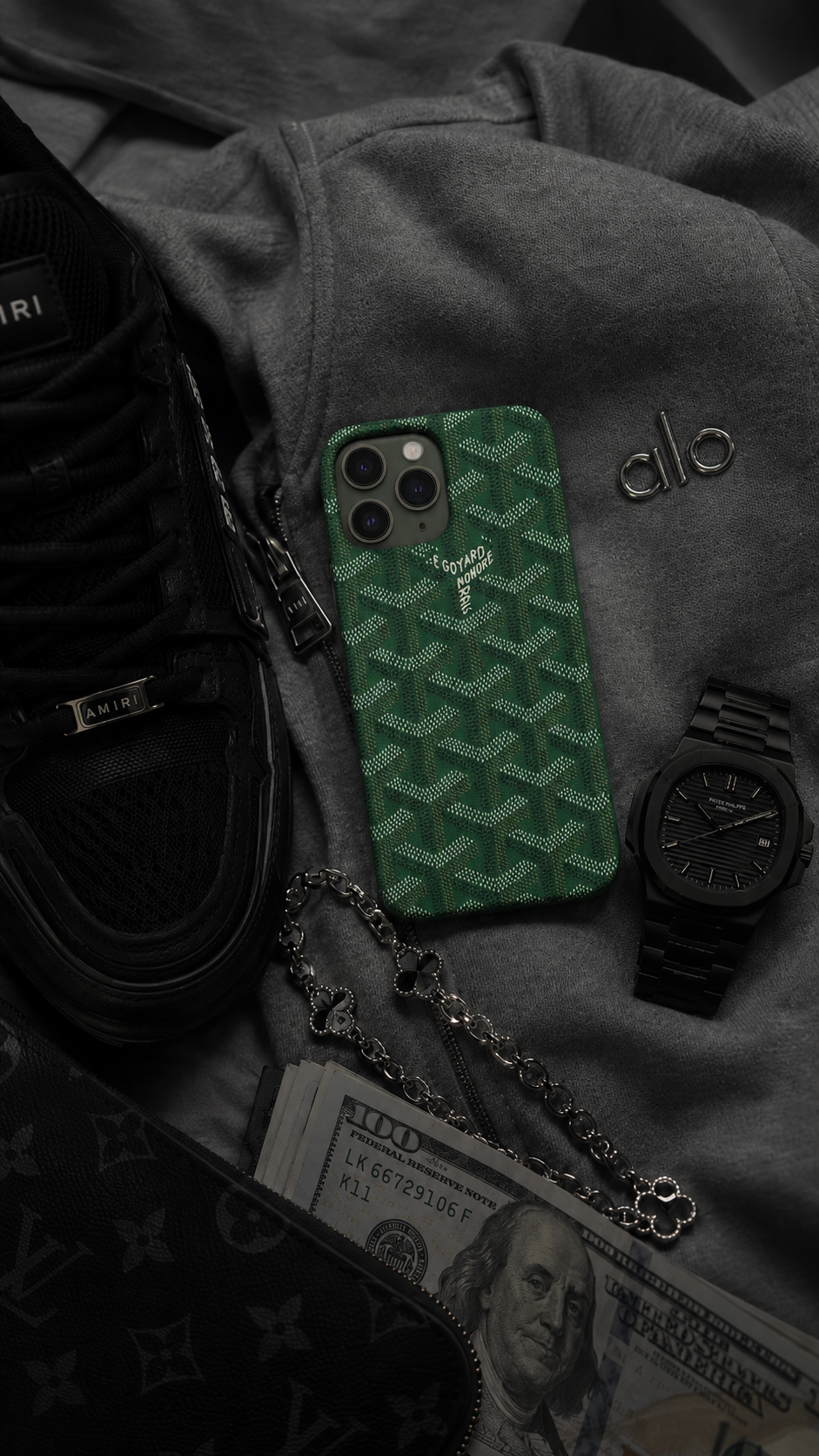 Coque Goyard Verte