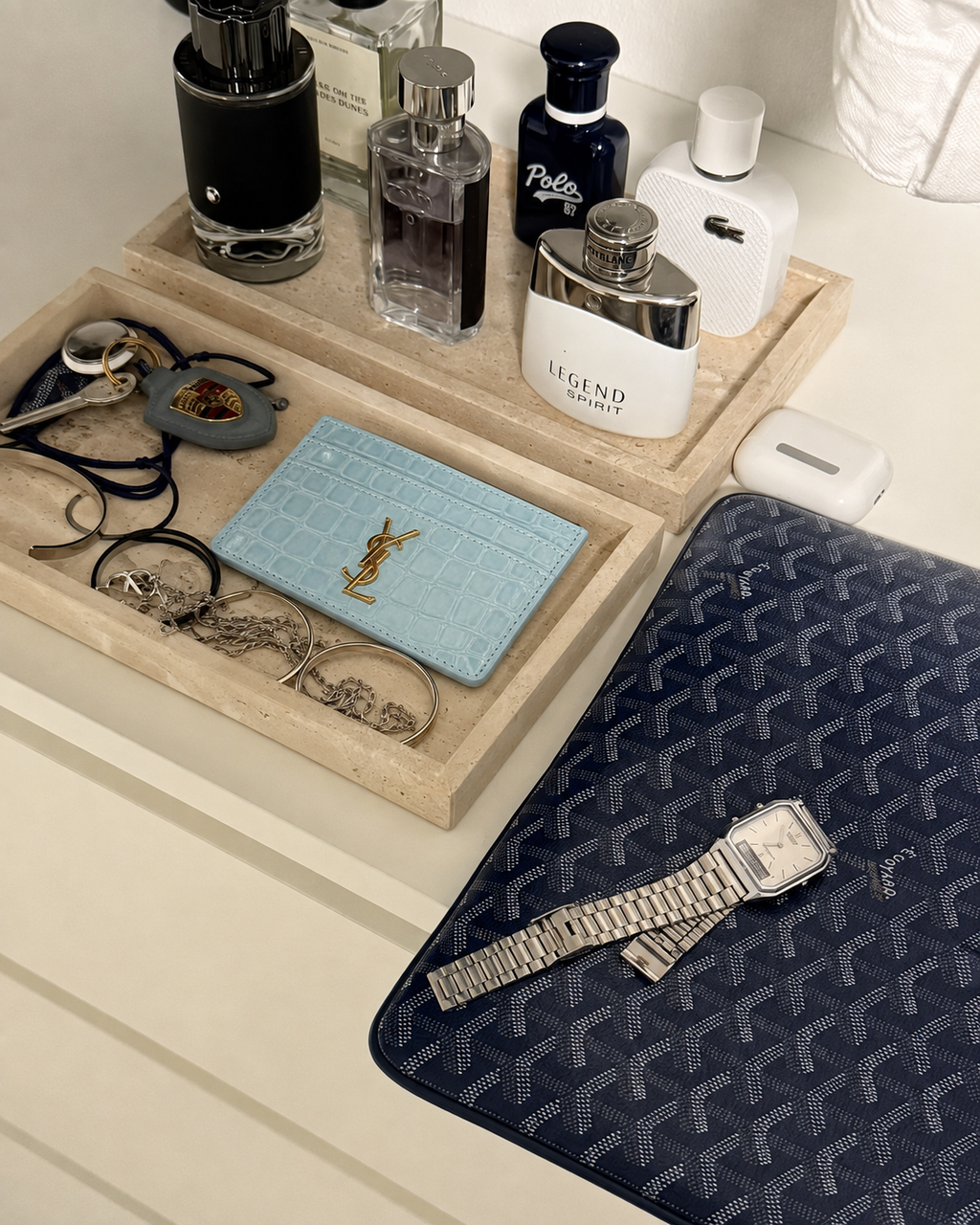 Card-Holder YSL SkyBlue