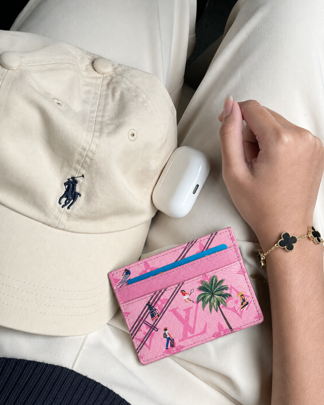 Card-Holder LV Pink