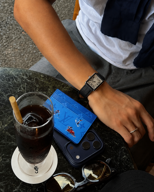 Card-Holder LV Blue