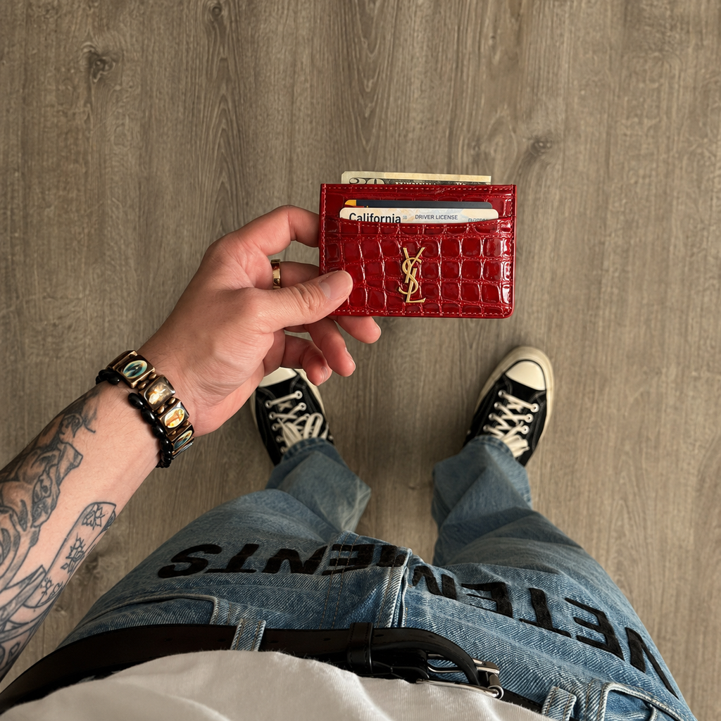 Card-Holder YSL Red