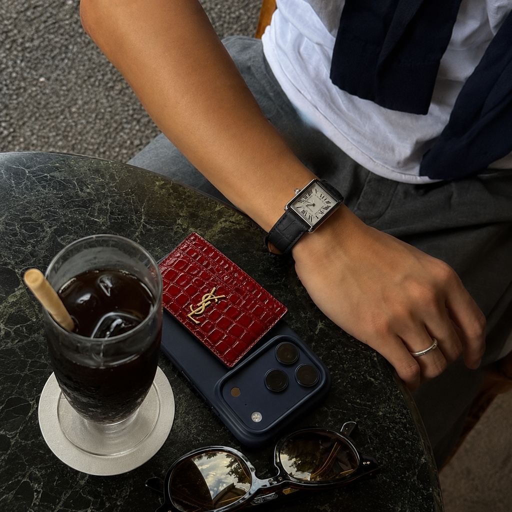 Card-Holder YSL Red