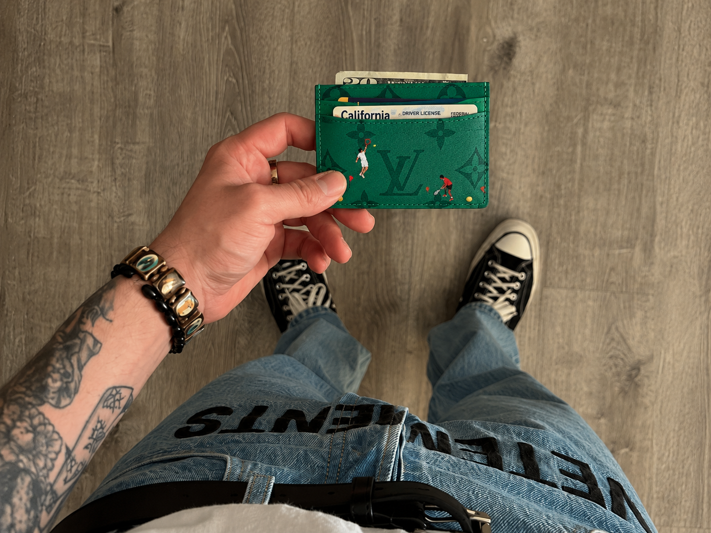 Card-Holder LV Green