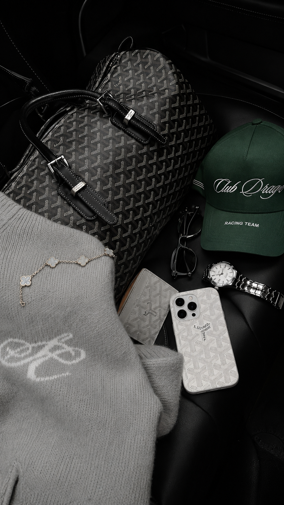 Coque Goyard Blanche