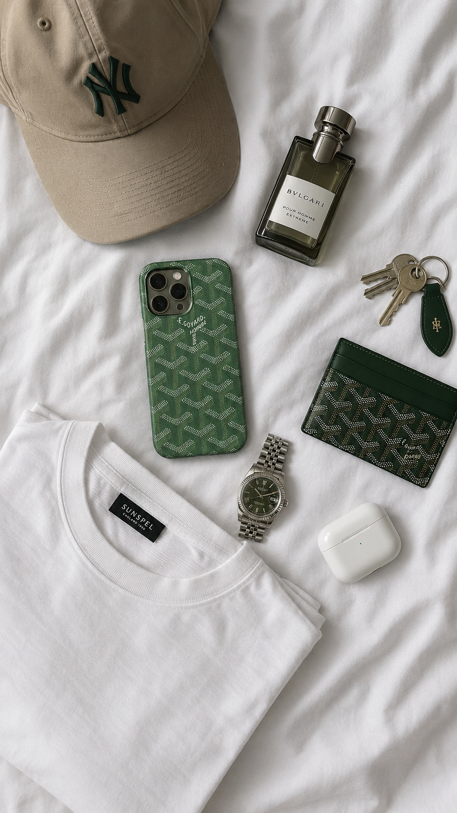 Coque Goyard Verte