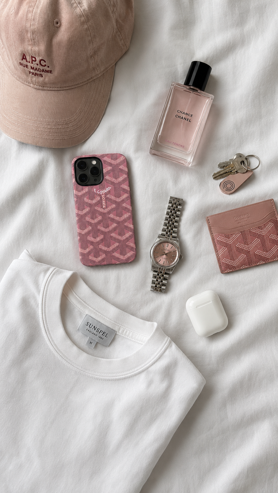 Coque Goyard Rose