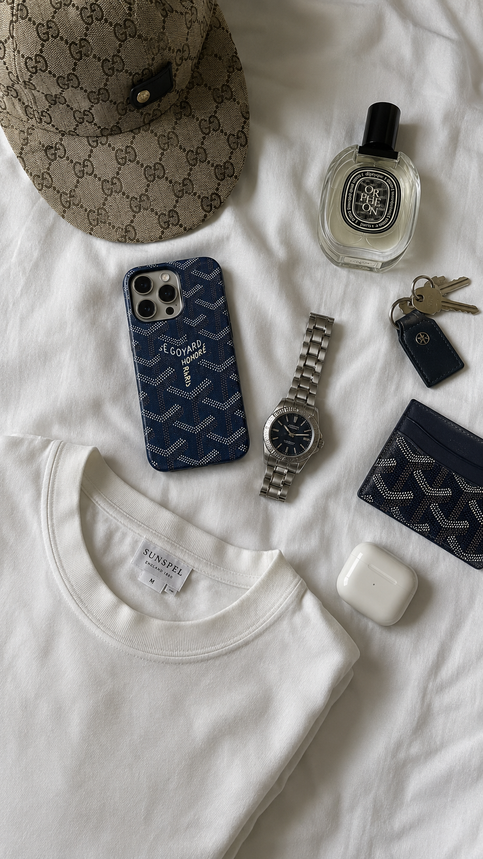 Coque Goyard Bleu marine