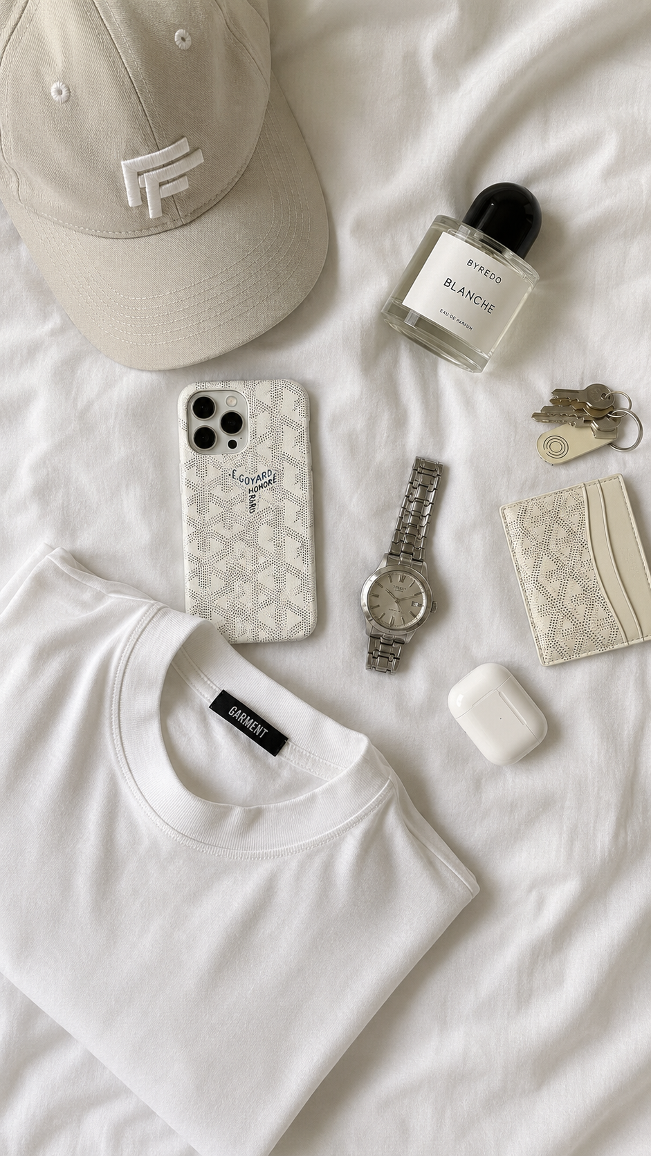Coque Goyard Blanche