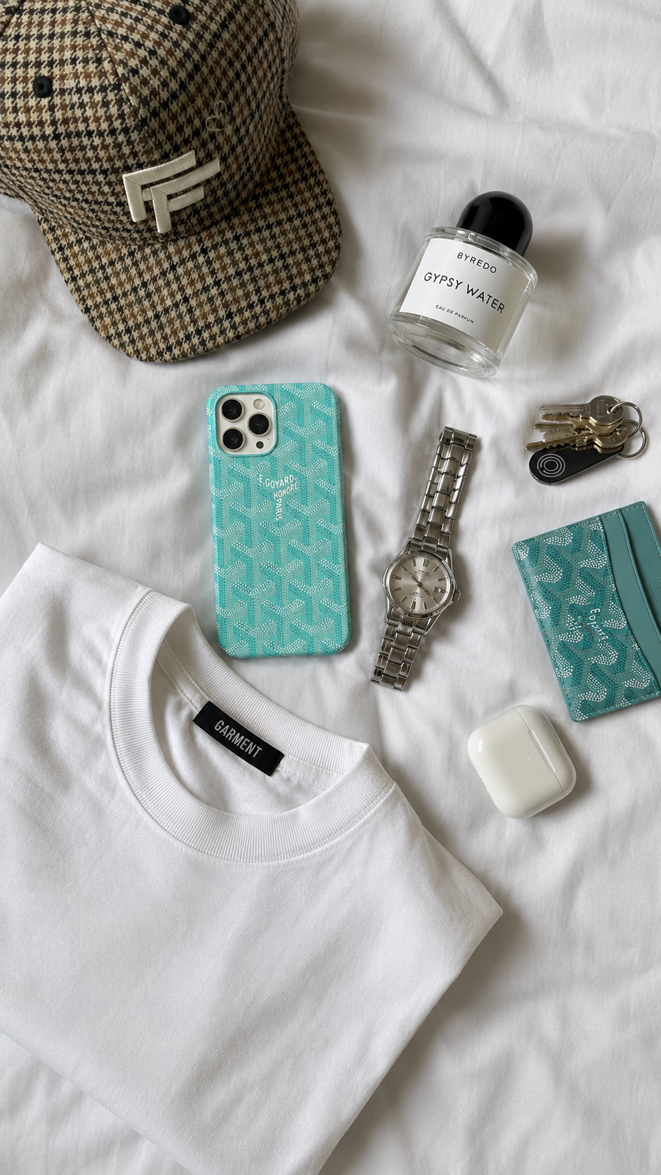 Coque Goyard Bleu ciel