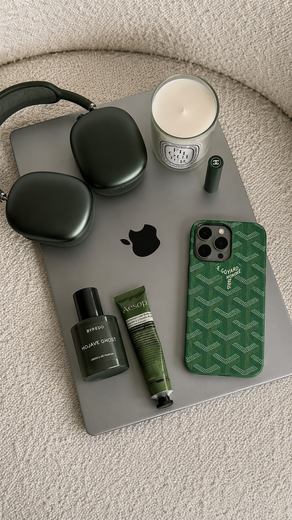 Coque Goyard Verte