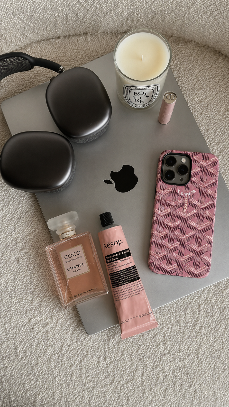 Coque Goyard Rose