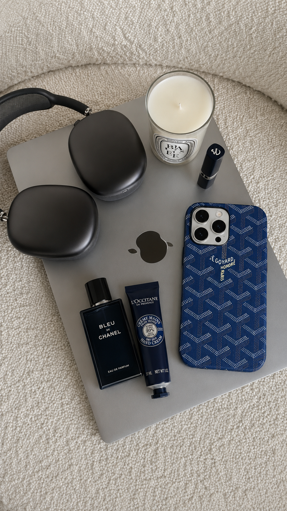 Coque Goyard Bleu marine
